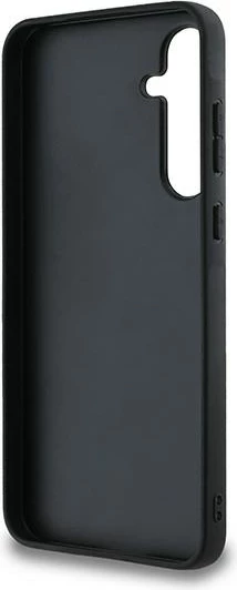 Mbështjellës BMW Leather Carbon për Samsung Galaxy A55, i zi