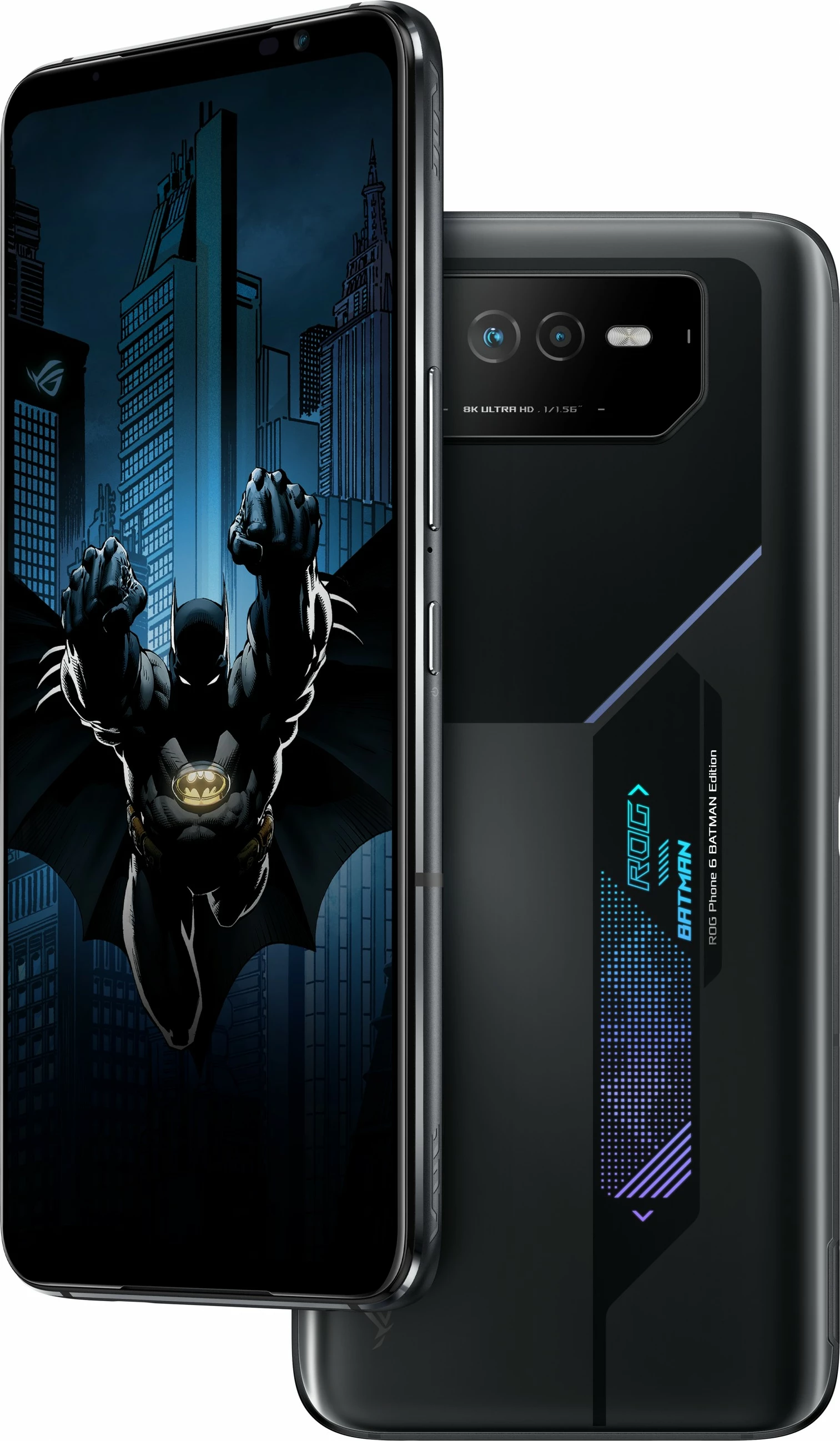 Celular ASUS ROG Phone 6 BATMAN Edition, 12 GB, 256 GB, 50 MP, Android 12, Black