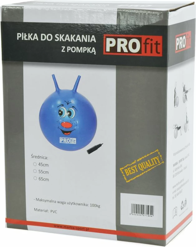 Topi kërcimtar PROfit DK 2103 55 cm, blu