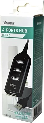 Hub USB 2.0 Vakoss TC-234UX, i zi