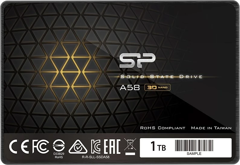 SSD Silicon Power Ace A58, 2.5", 1 TB, SLC, Zi