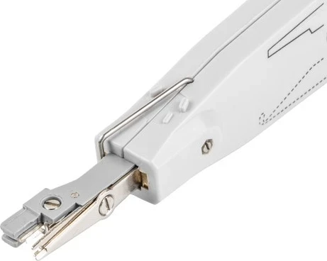 Thikë për krimpin dhe shqyrtimin e kabllave Lanberg NT-0001, e bardhë