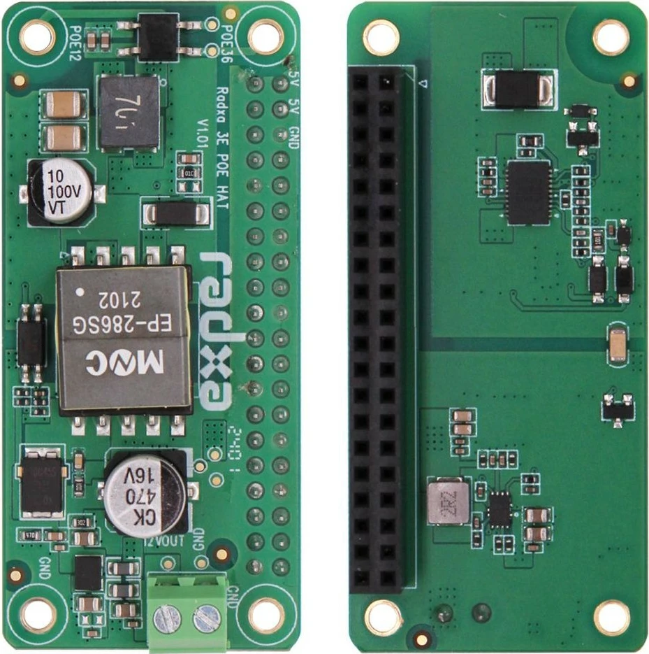 PoE HAT ALLNET RADXA Zero 3E