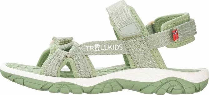 Sandale për fëmijë Trollkids, të gjelbra