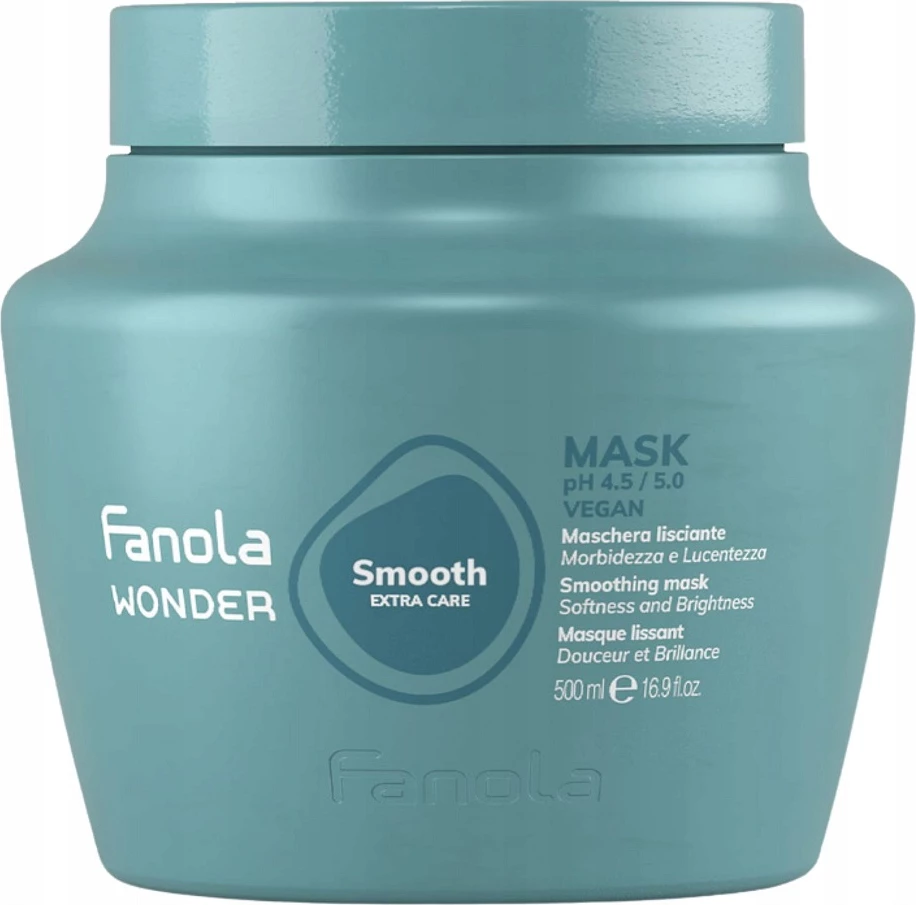 Maskë për flokë Fanola Wonder Smooth Extra Care Smoothing për femra 500ml