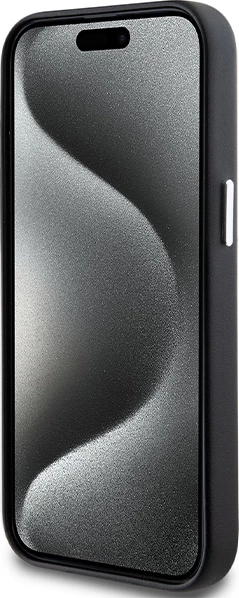 Mbështjellës BMW Signature Wrapped Metal MagSafe për iPhone 14/15/13, i zi