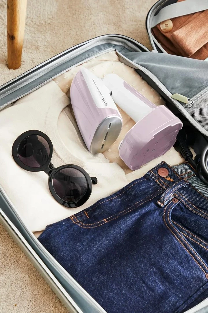 Hekur me avull për rroba Tefal DT3050, 1300 W, 0.12 L, Rozë/Bardhë