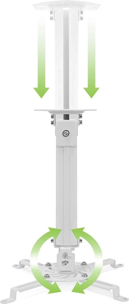 Mbajtëse për projektor Techly, 380-580 mm, i hirtë