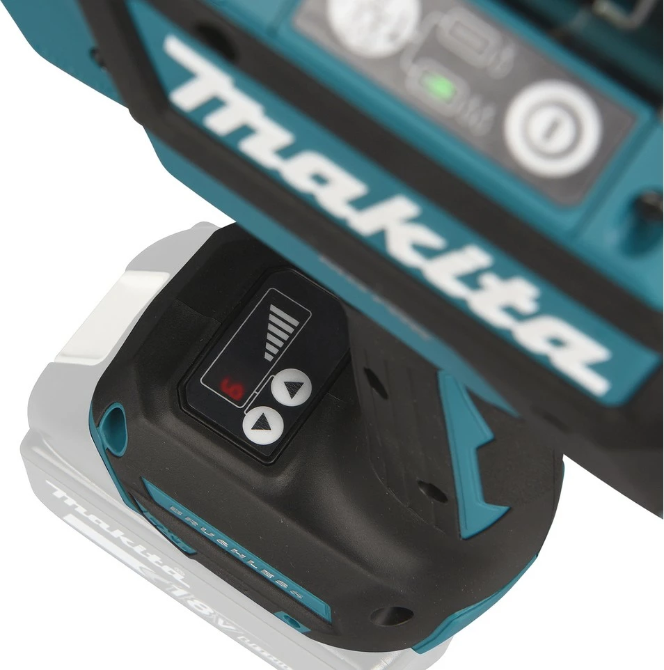 Vegël ndërtimi Makita DTR181ZJ, Akku, lidhës armatimi, blu