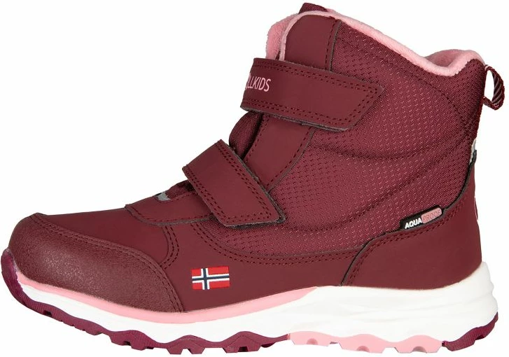 Çizme për fëmijë Trollkids, të kuqe