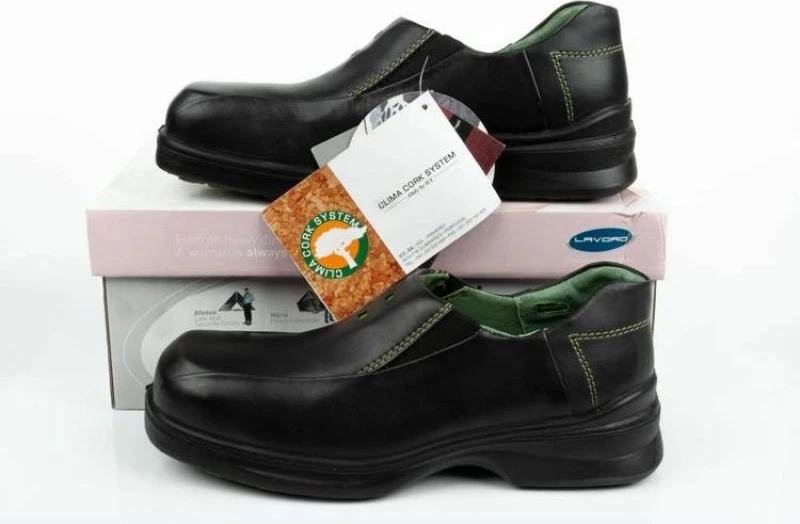 Këpucë pune Lavoro, unisex, të zeza