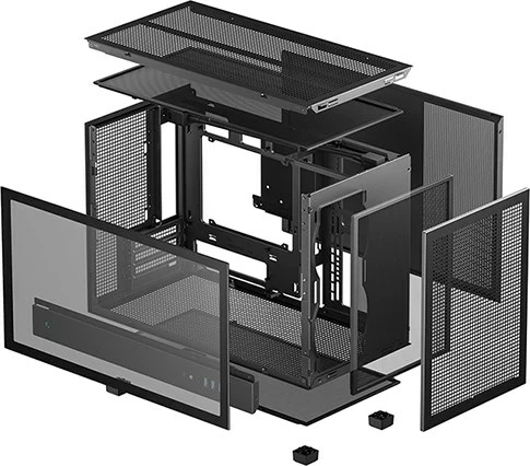 Kasë DeepCool CH260, Micro Tower, e zezë