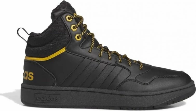 Atlete për meshkuj adidas Hoops 3.0 Mid Basketball Wtr M, të zeza
