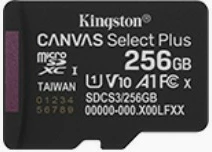 Kartelë memorie Kingston Canvas Select Plus microSDXC 256GB, 150MB/s