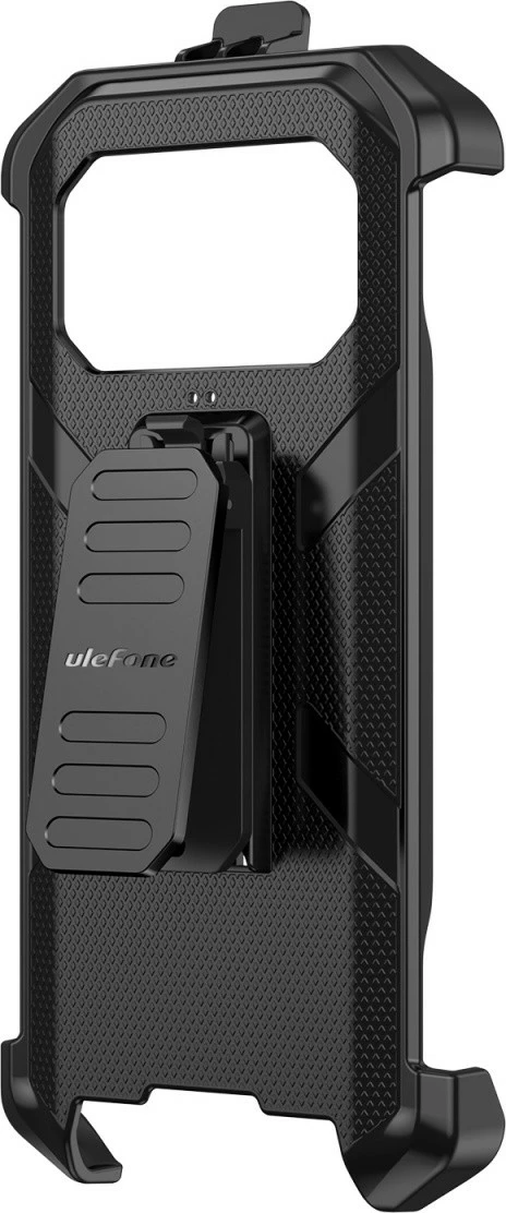 Mbështjellës Ulefone UF-C-A27 për Armor 27/27 Pro/27T/27T Pro, i zi, me karabiner dhe klips