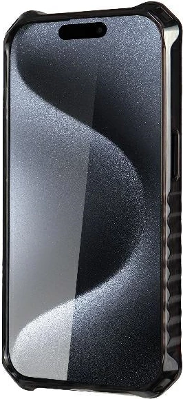 Mbështjellës Audi IML Sport MagSafe për iPhone 15 Pro Max 6.7", zi/zi