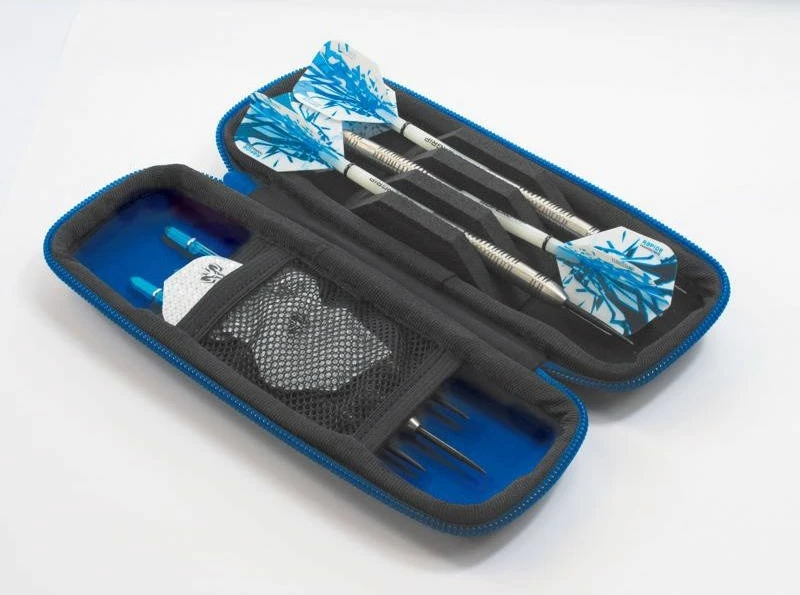 Kutia për shigjeta Harrows, për meshkuj dhe femra, ngjyrë e kaltër