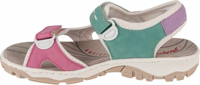 Sandale për femra Rieker, me ngjyra
