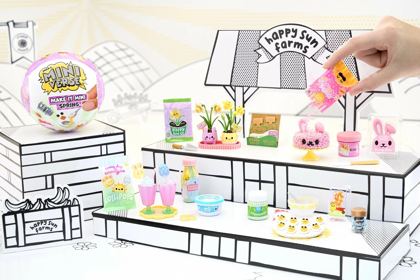 Figurinë koleksionuese MGA Miniverse Make It Mini Spring, 1 copë