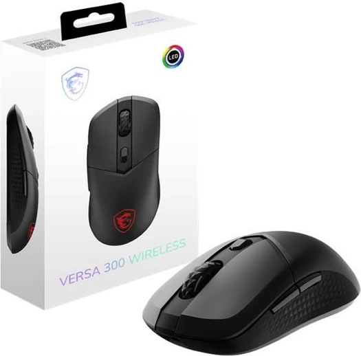 Maus wireless MSI Versa 300, 8000 DPI, RGB, i zi