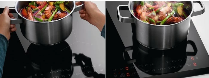 Pllakë induksioni Electrolux CIT61443 Slim H2H, 4 zona, Touch, e zezë