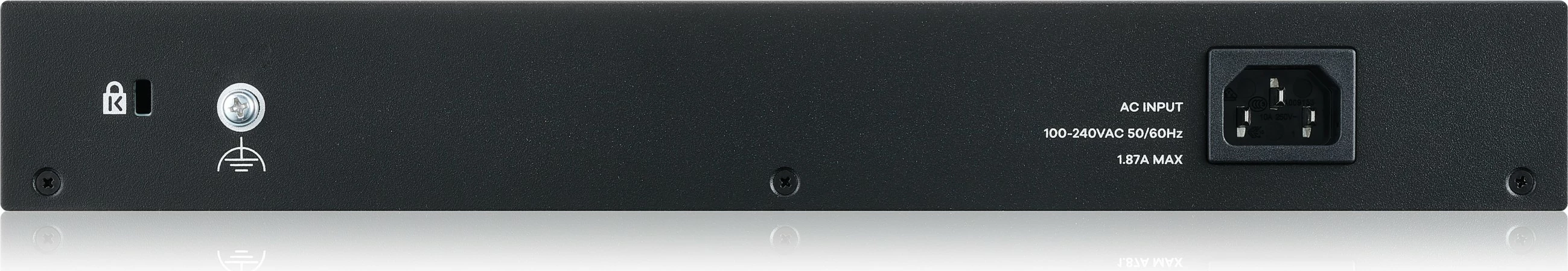 Switch Zyxel GS1915-24E, Managed, L2, Gigabit Ethernet, 24 porte, montim në rack, 1U, montim në mur