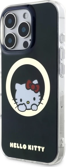 Mbështjellës Hello Kitty IML Sweet Kitty MagSafe për iPhone 16 Pro, zi