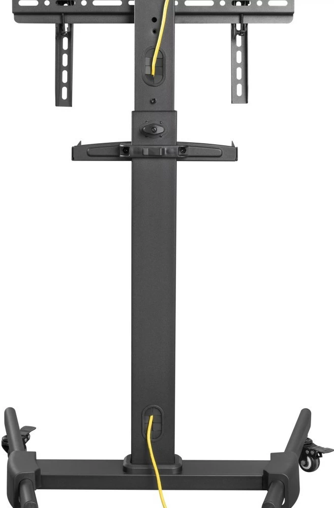 Kasë mobile për TV Techly 365252, 32-55 inç, me rafte AV, e zezë