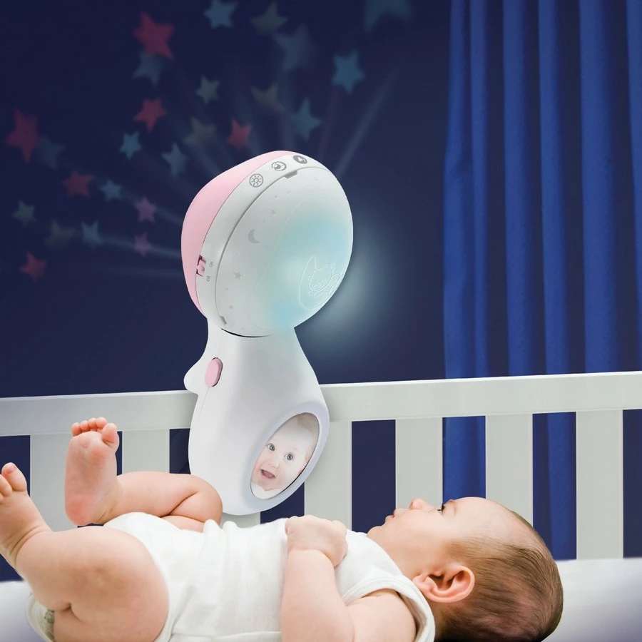 Karusel muzikor 3-në-1 Infantino, B-kids, 150302050, Powder pink, për foshnje