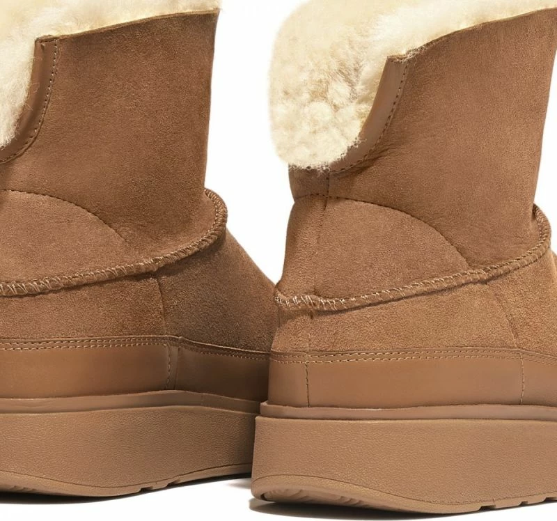 Çizme për femra FitFlop, ngjyrë kafe