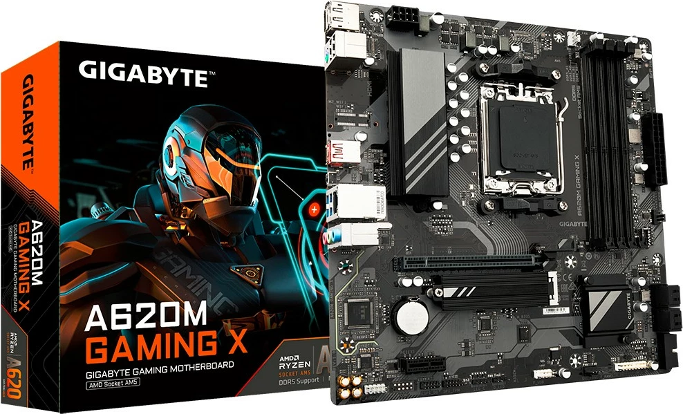 Pllakë amë Gigabyte A620M GAMING X, Socket AM5, micro ATX, 4 DDR5
