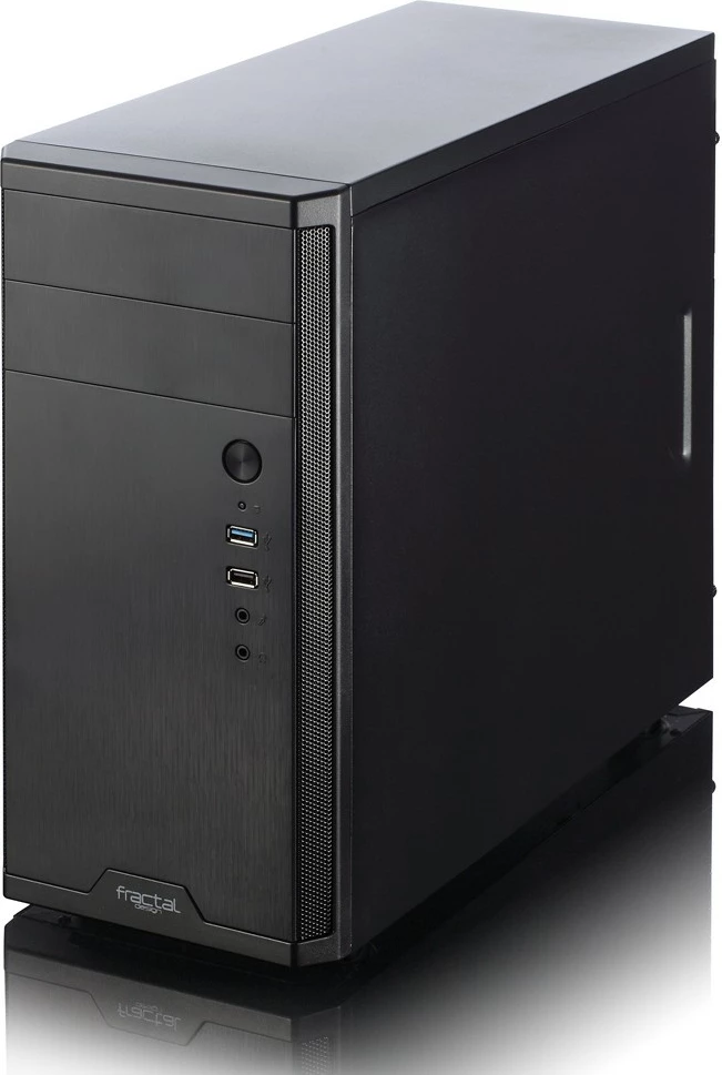Kasë Fractal Design Core 1100, Mini Tower, micro ATX/Mini-ITX, e zezë