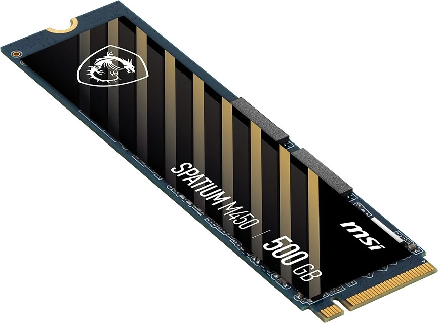 SSD MSI Spatium M450, 500 GB, M.2, PCIe 4.0, 3D NAND