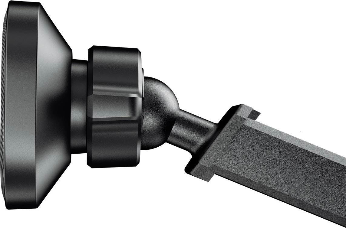 Mbajtës magnetik për celular Dudao F6Max me krah teleskopik, i zi