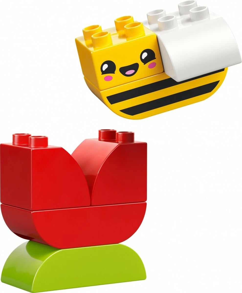 Set ndërtimi LEGO DUPLO 30686 My First Flower and Bee, 7 pjesë, plastikë