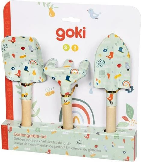 Set mjetesh kopshti GOKI për fëmijë, 20cm