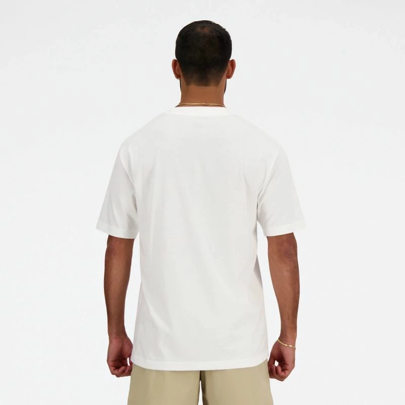 Maicë për meshkuj New Balance, e bardhë