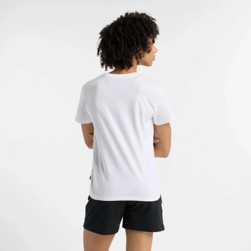 Maicë për femra New Balance, e bardhë