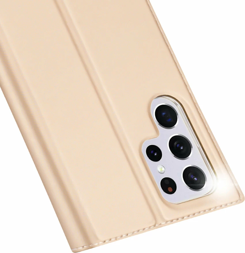 Mbështjellës Dux Ducis Skin Pro për Samsung Galaxy S22 Ultra, gold