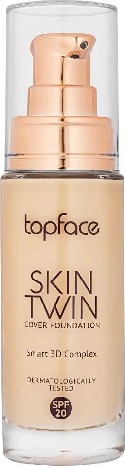 Fondatinë për femra Topface Skin Twin Cover Foundation 002, 30ml