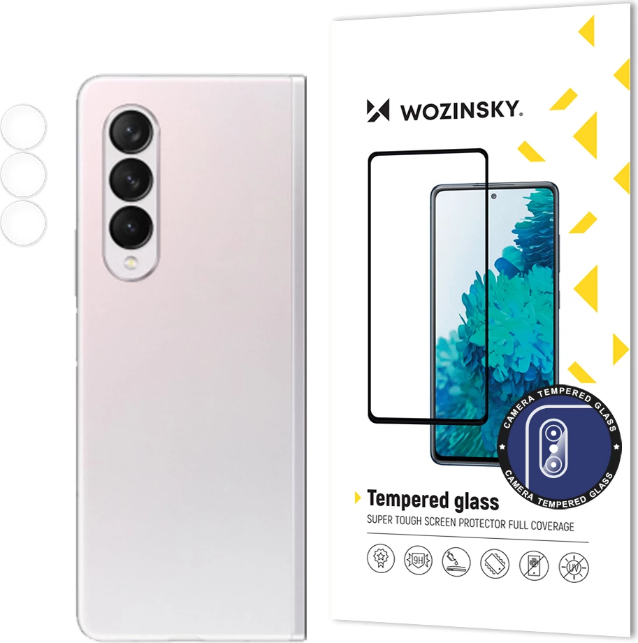 Xham i temperuar për kamerë, Wozinsky, për Samsung Galaxy Z Fold 3