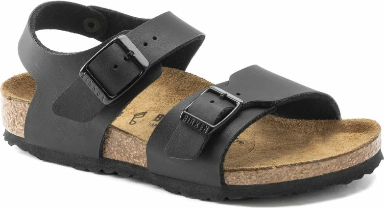 Sandale Birkenstock për fëmijë, të zeza