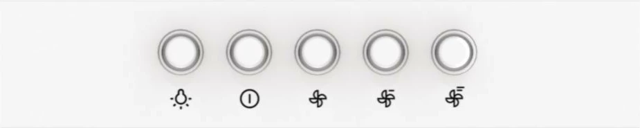 Aspirator kuzhine, Gorenje, WHC629E4W, 60 cm, oxhak, 450 m³/h, 3 shpejtësi, LED, e bardhë