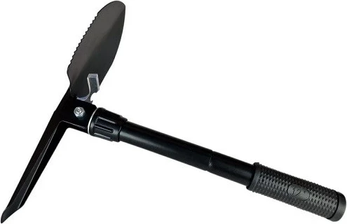 Lopatë taktike multifunksionale AZYMUT Trapper H-C271008, çelik inox, e zezë, +paketë