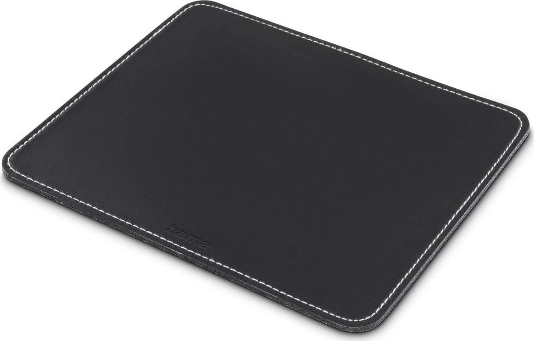 Mauspad Hama Leather Look, e zezë