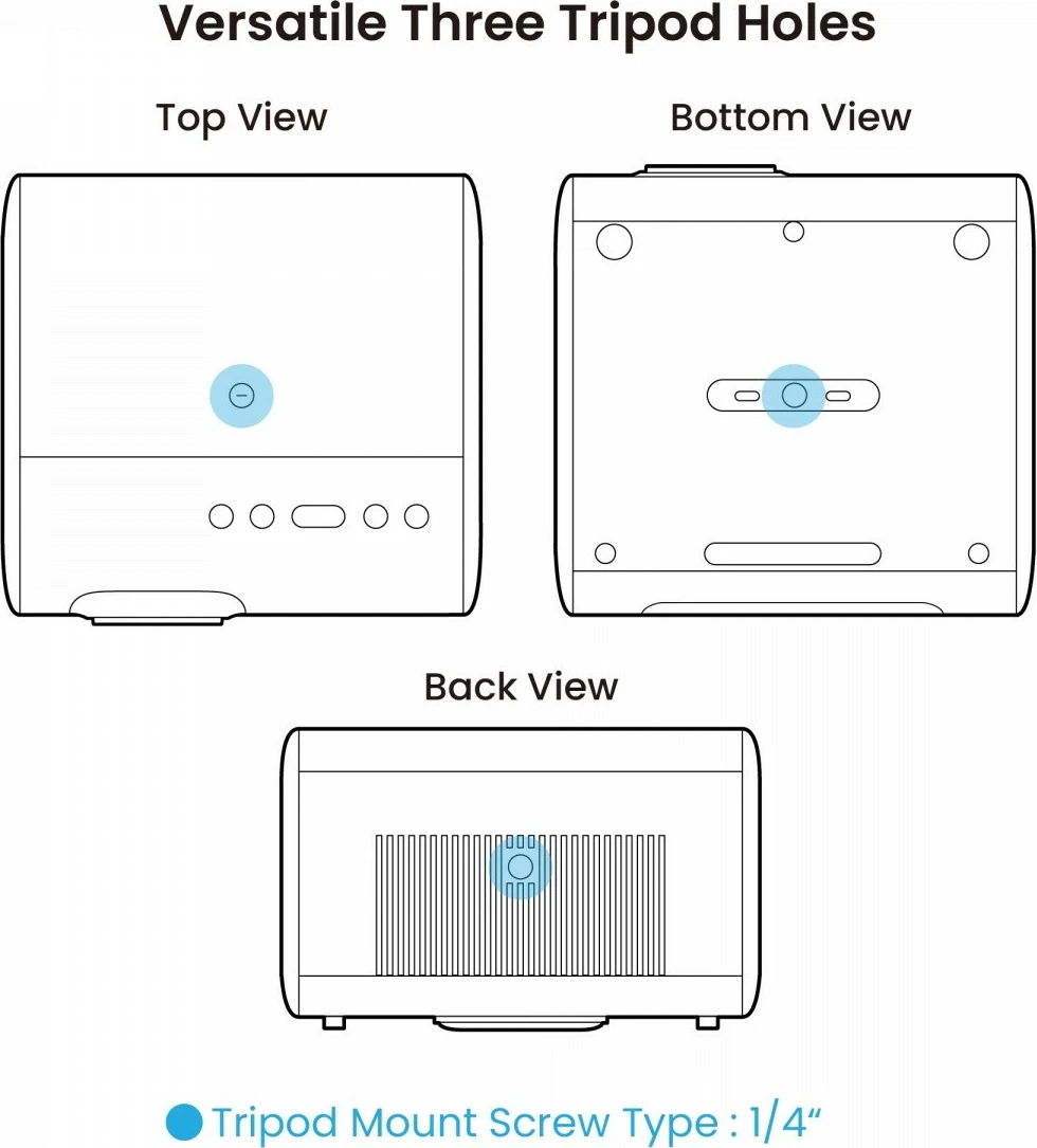 Projektor BenQ GP520, 4K LED, 2600 ANSI lumens, HDMI, i zi