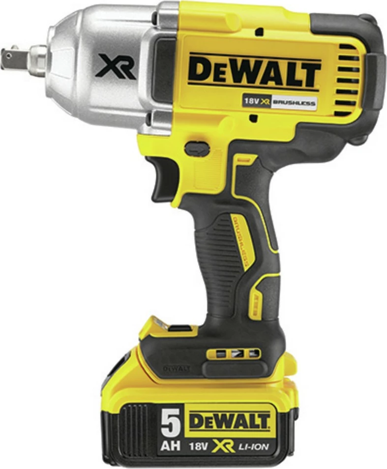 Çelës goditës DeWALT DCF899P2-QW, 1/2", 20V, me kuti, zi/verdhë