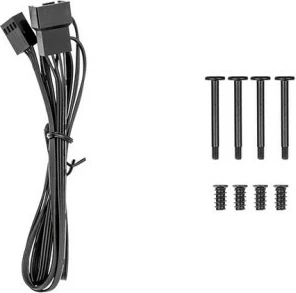 Ventilator kase Thermaltake CT200, 200mm, PWM, lidhje magnetike, i zi