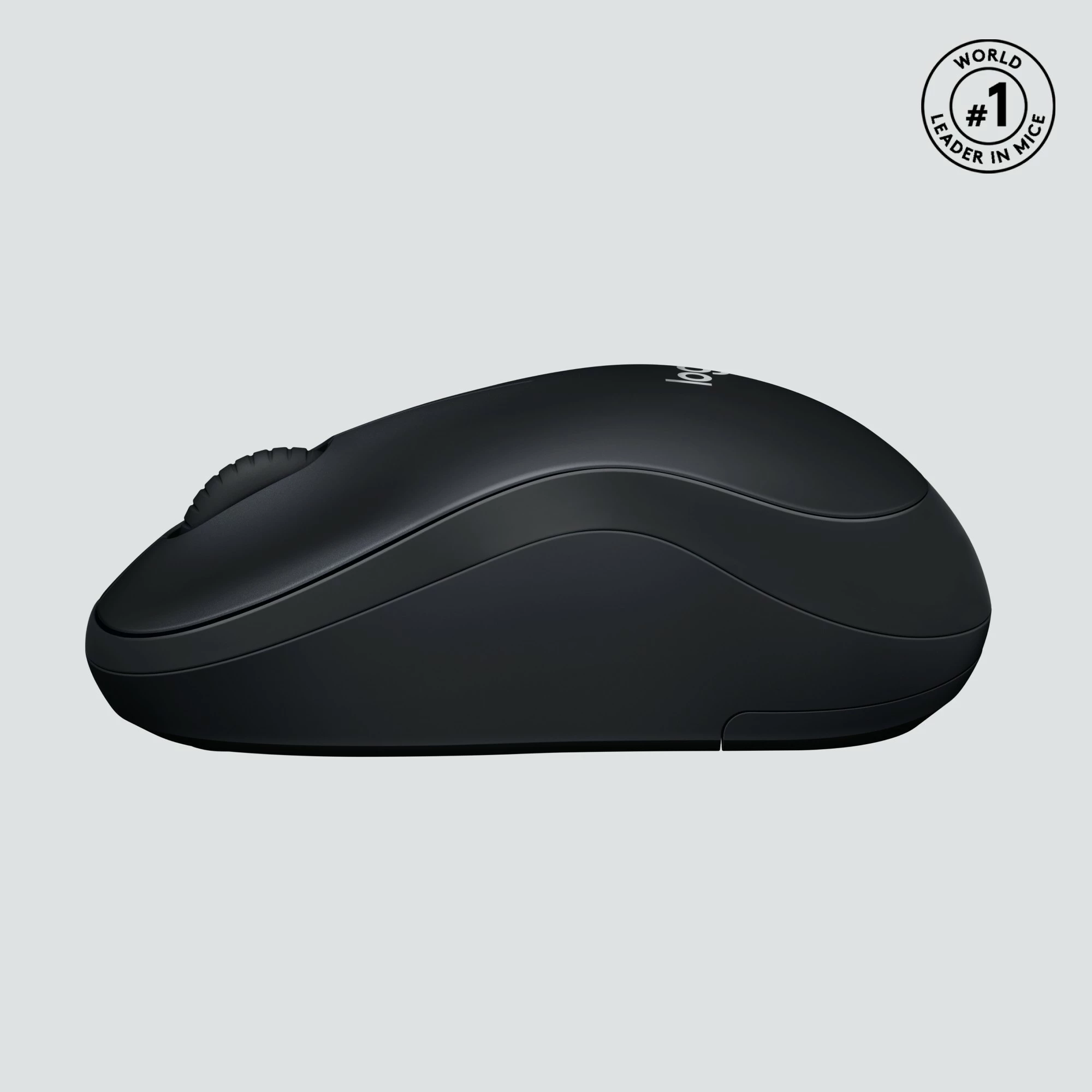 Maus Logitech M220 SILENT, Ambidextrous, Optical, RF Wireless, 1000 DPI, Charcoal