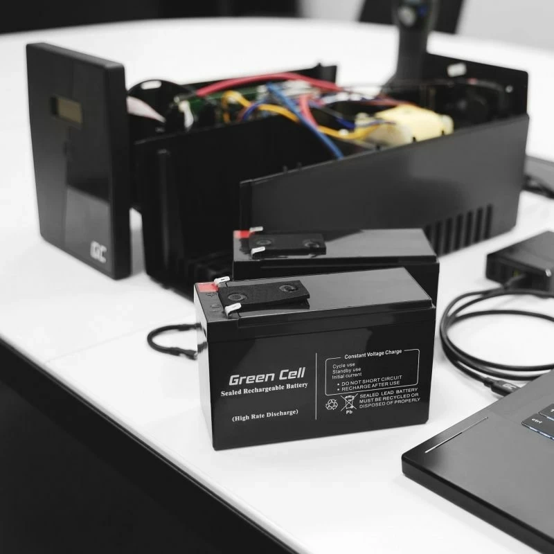 Battery industriale Green Cell AGM37, 4000 mAh, 4 V, e zezë